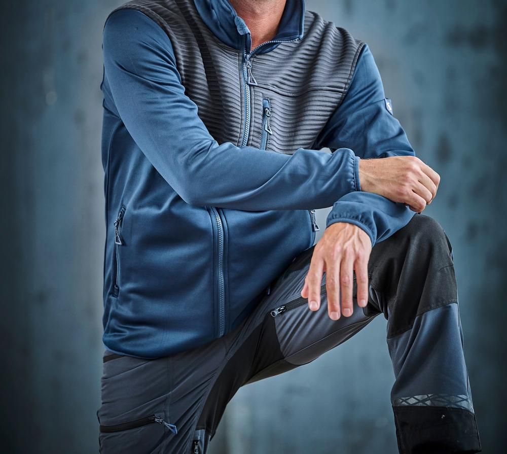Fleecejacke Expansible ocean-titan, Gr. L Schweibler Workwear