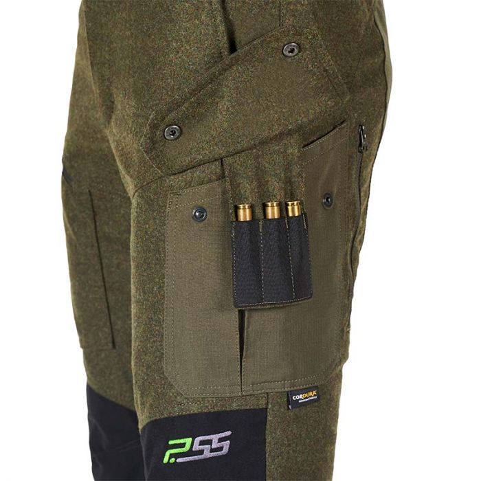 PSS leichte Jagdhose X-treme Loden inkl. Jagd- und Outdoormesser