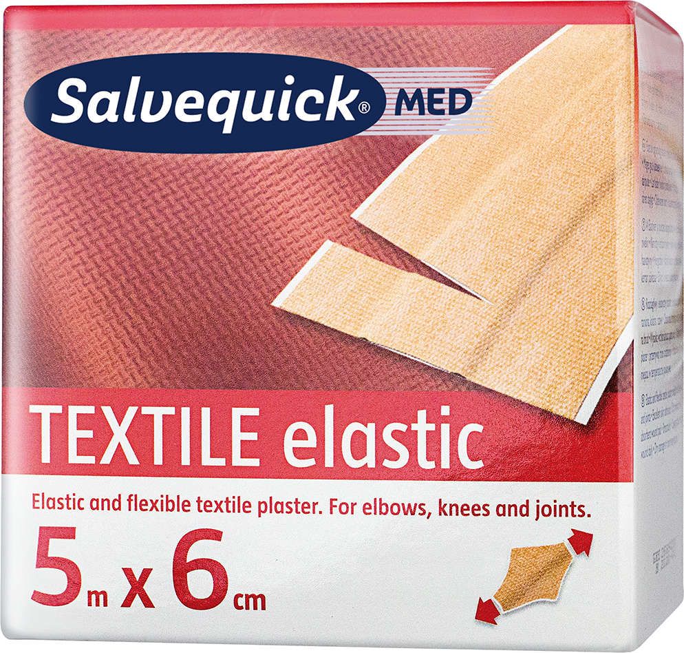 Salvequick textiles Pflaster 6cm x 5m