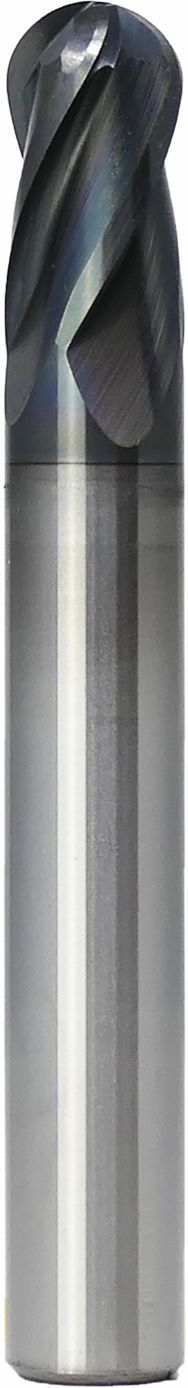 VHM-HL-Radiusfräser Titan Ø 10,00 mm, 4Z, TiAlN