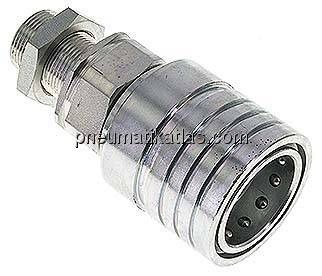 Schott-Steckkupplung ISO7241-1A, Muffe Baugr.6, 18 L (M26x1,5)