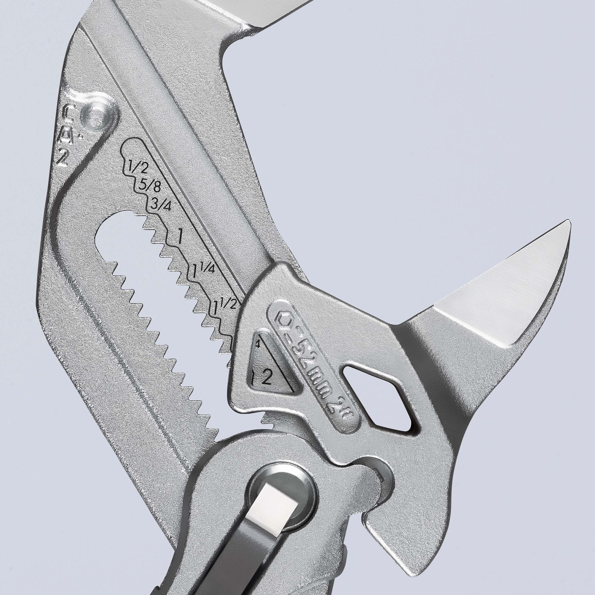 KNIPEX Zangenschlüssel mit Kunststoff überzogen verchromt