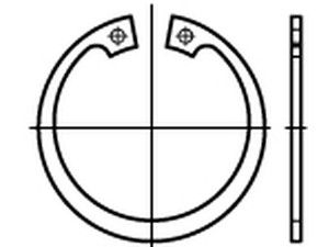 DIN 472 1.4122 25 x 1,2 rostfrei S