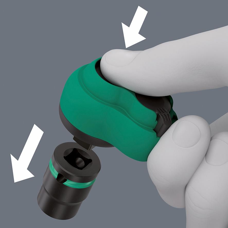 Steckschlüssel-Garnitur 3/8" ZYKLOP Comfort 16-teilig Wera