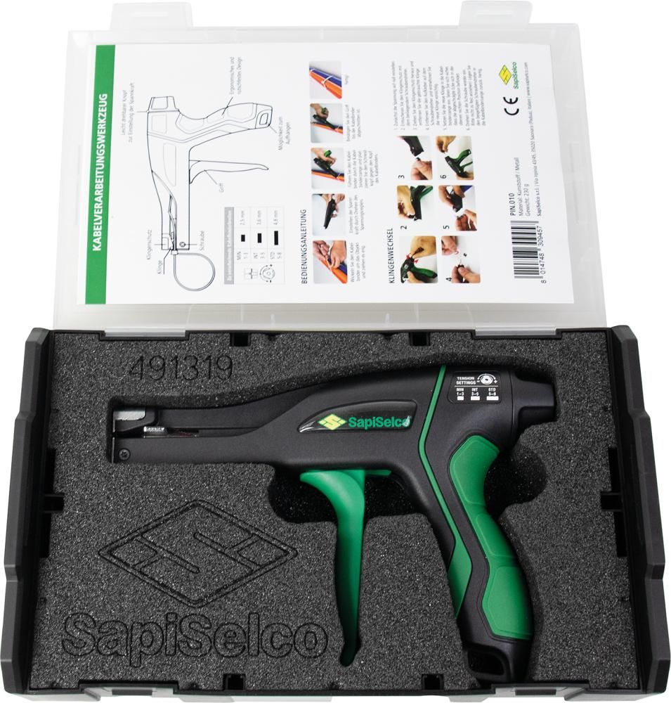 SAPISELCO Kabelbinderzange 2,4-4,8mm in L-Boxx mini