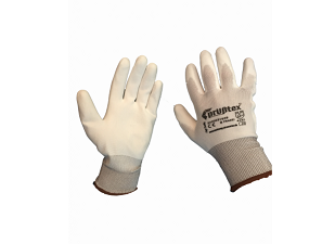 Prüßner PU-Handschuh FRANZI weiß Gr.7