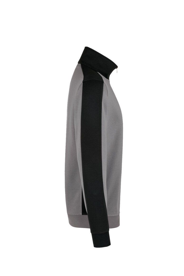 HAKRO Zip-Sweatshirt Contrast Mikralinar® 476