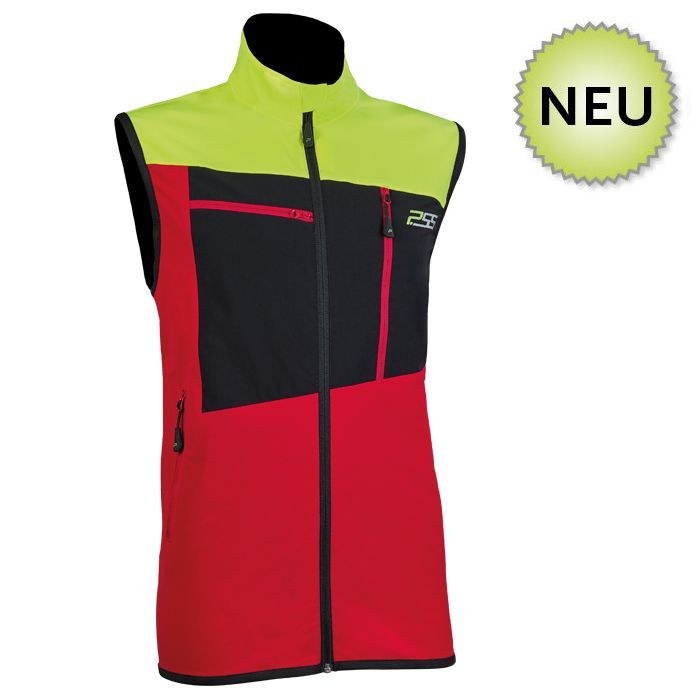 PSS X-treme Funktionsweste Breeze rot/gelb - Gr. S