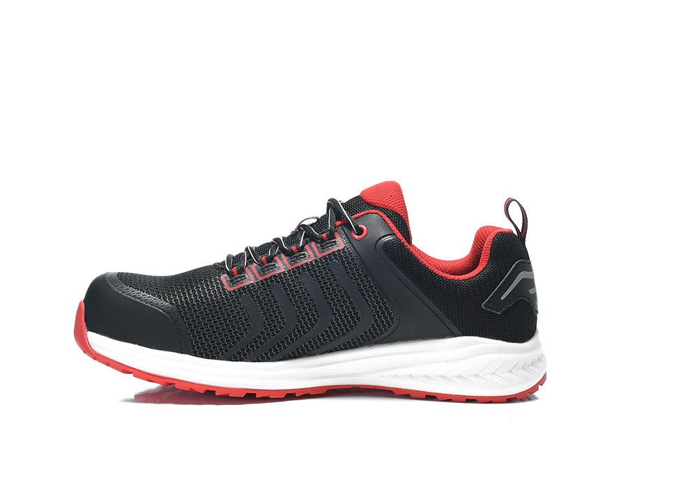 Sicherheitshalbschuh LIVAS black-red Low ESD S1PL, Gr. 36