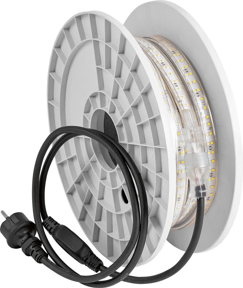 Lichtschlauch 10m 80W Flex Line LED 6.630Lm Farbtemperatur: 4000 K Serielle Lampenverbindung
