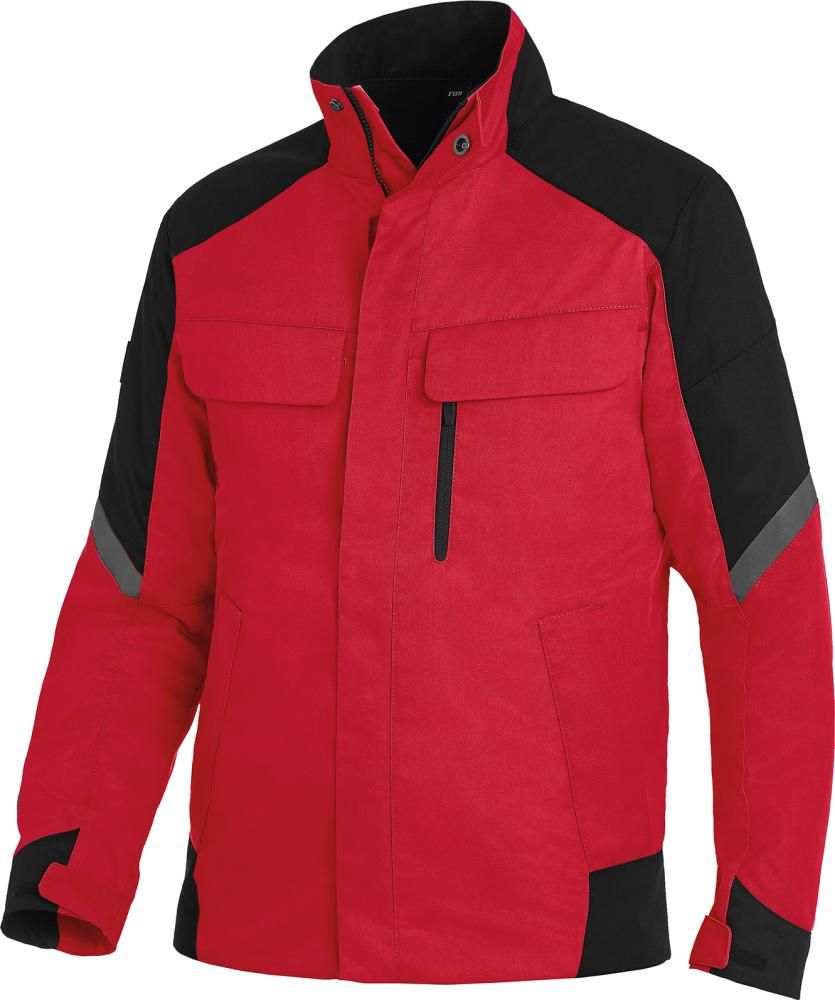 Arbeitsjacke FRANK rot-schwarz L Herren FHB