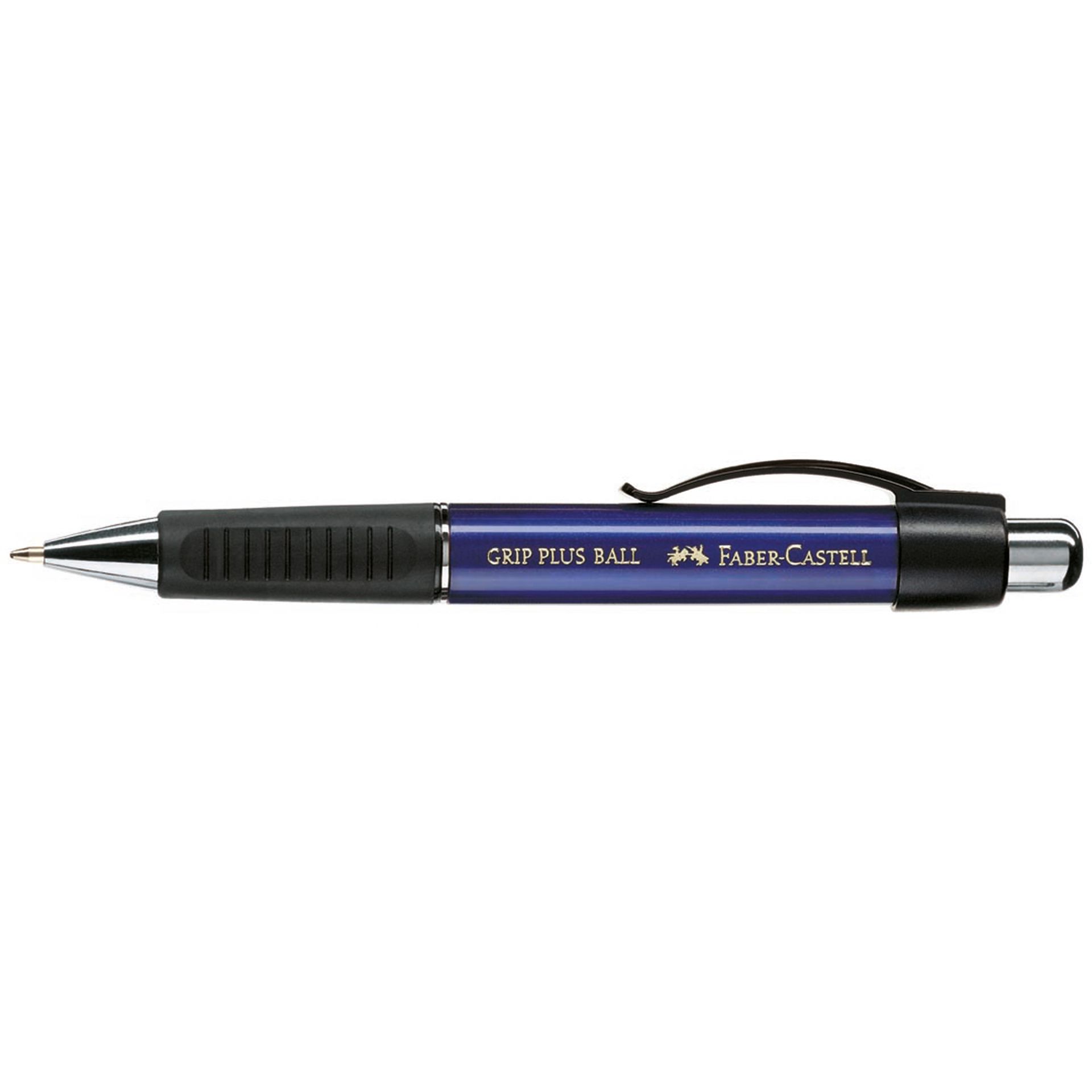 Kugelschreiber GRIP PLUS BALL M metallic-blau