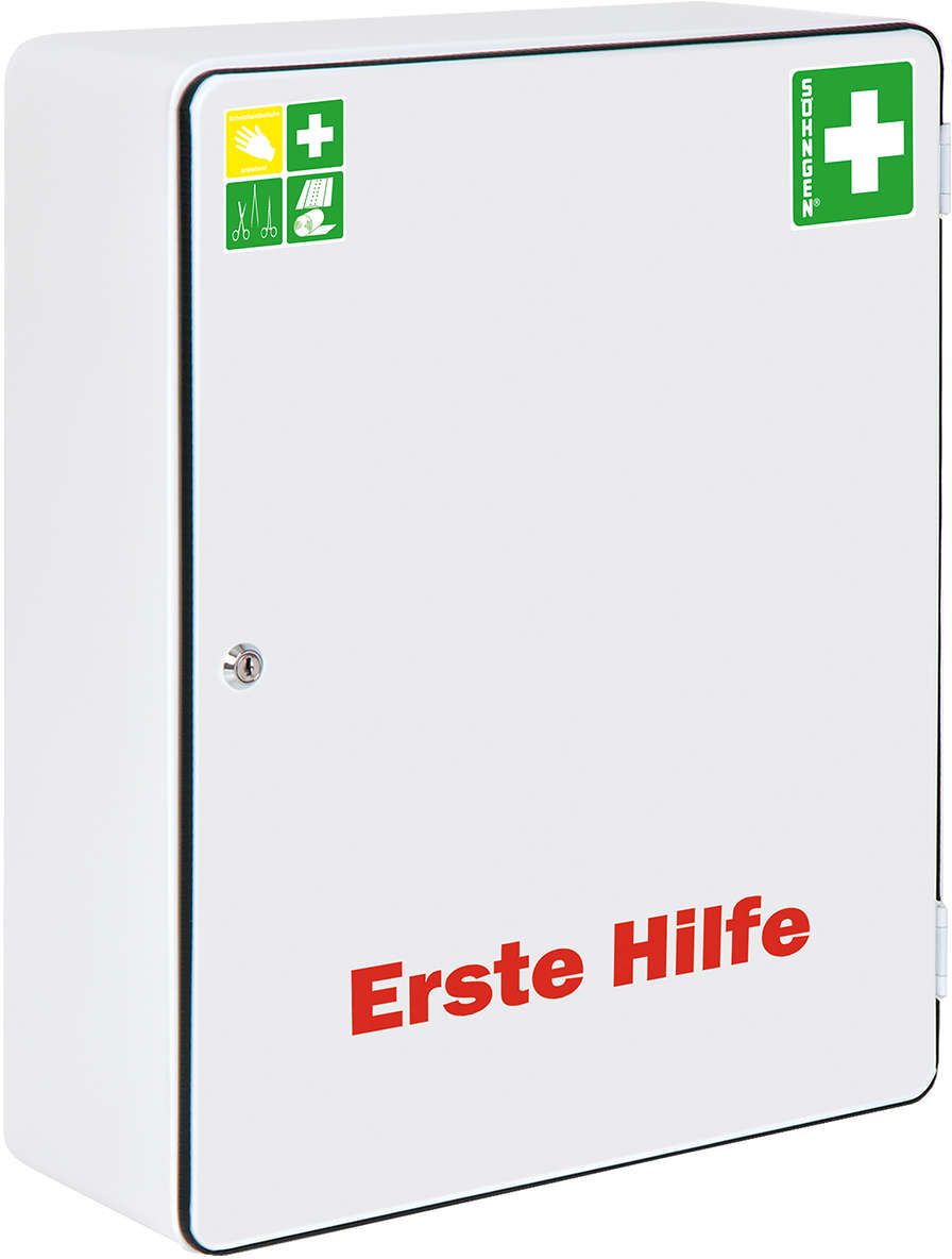 Verbandschr.Madrid,Füll. Standard DIN 13169, weiß