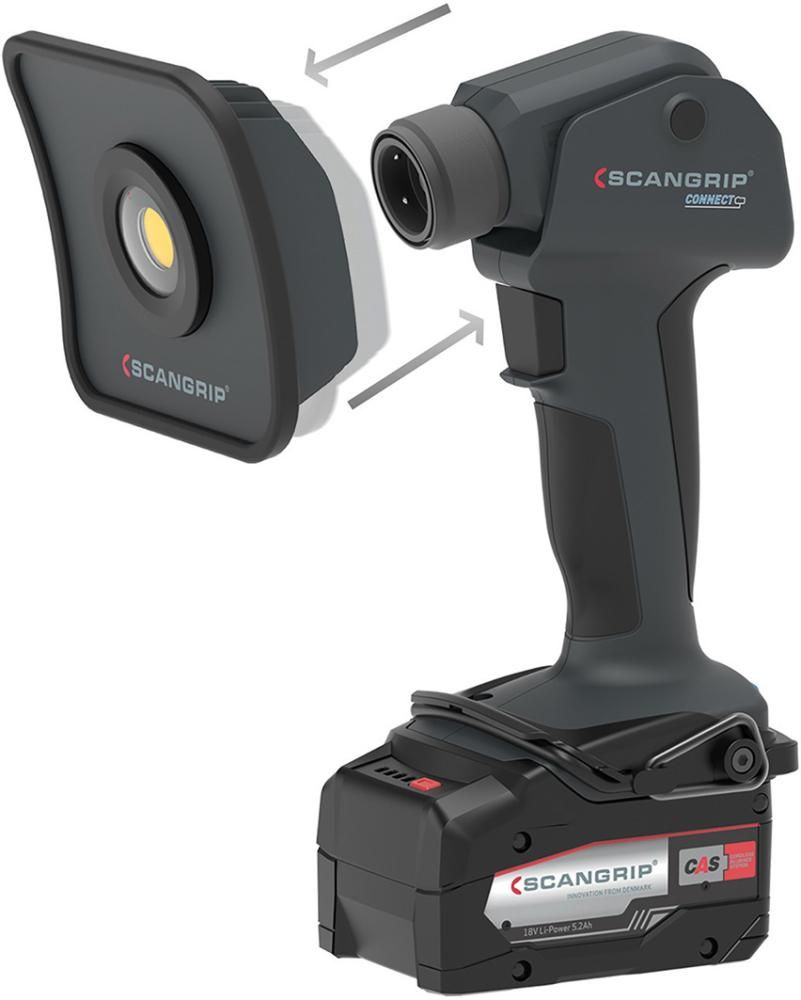 Wechselaufsatz Flood 750-1500Lumen für MULTILIGHT SCANGRIP