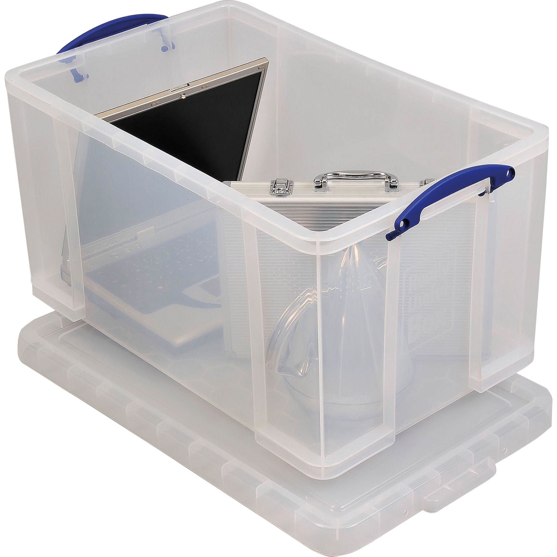 Archivbox 44x38x71cm 84l transparent
