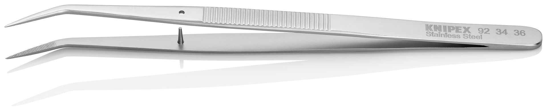 KNIPEX Präzisionsfeinmechanikpinzette Geriffelt 152 mm