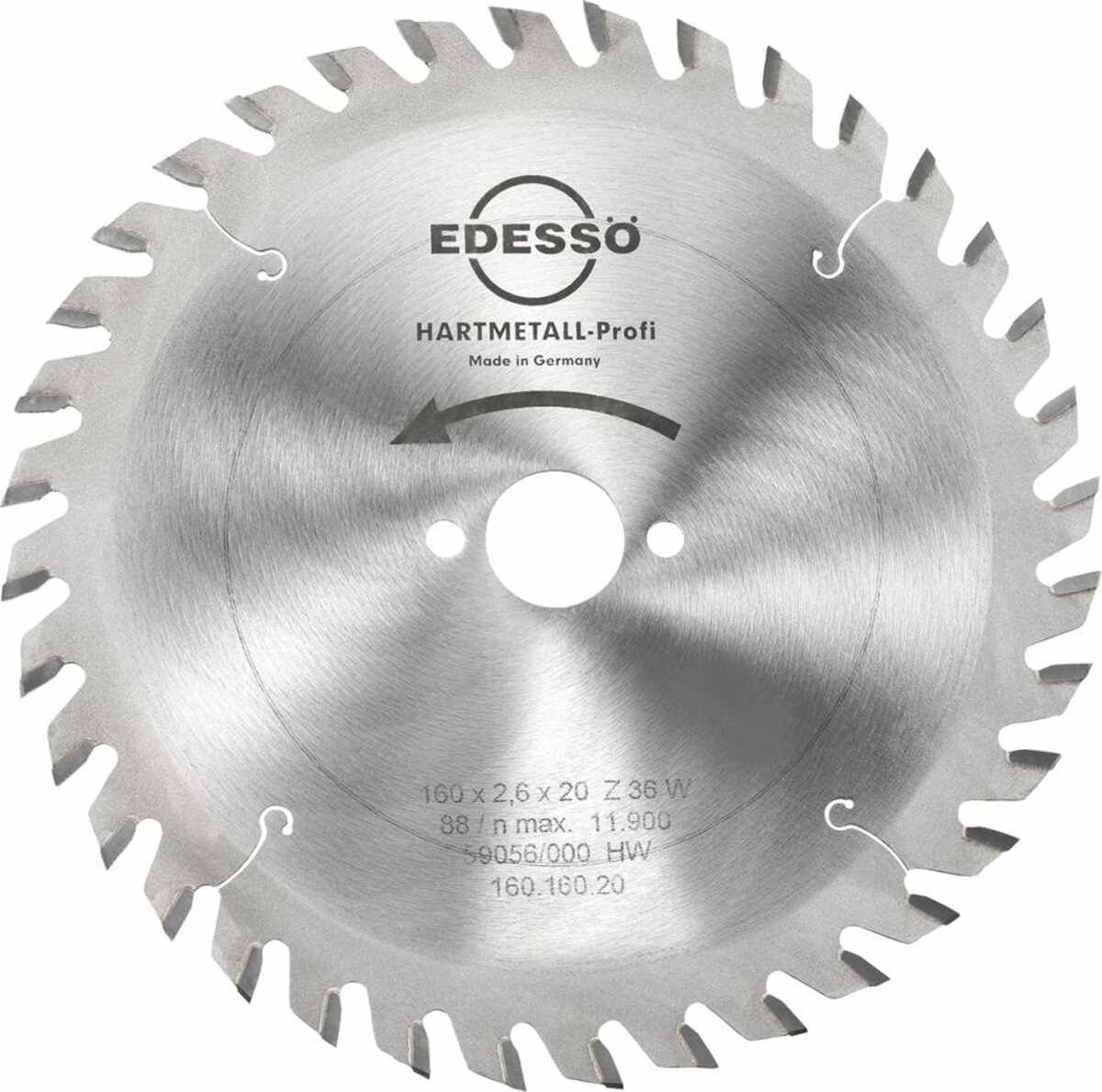 HW Kreissägebl. Profi 160x2,6x20 mm Z36 W