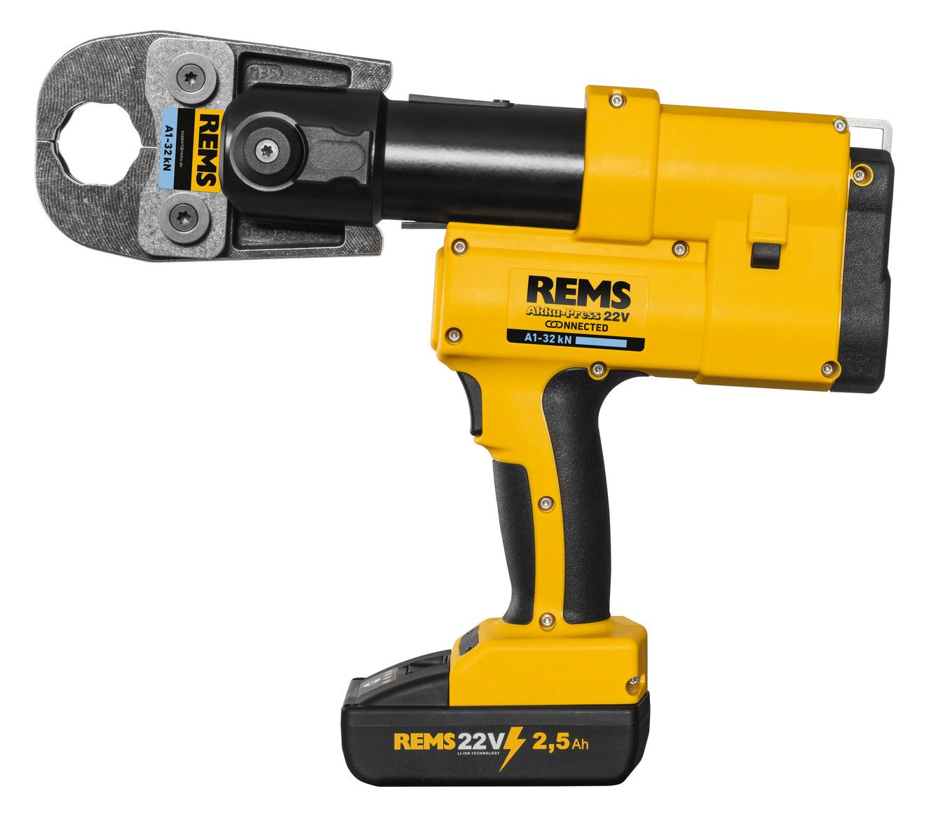 REMS Akku-Hybrid-Radialpresse im Koffer