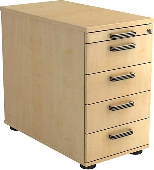 Standcontainer SC50SG 80 tief, Ahorn