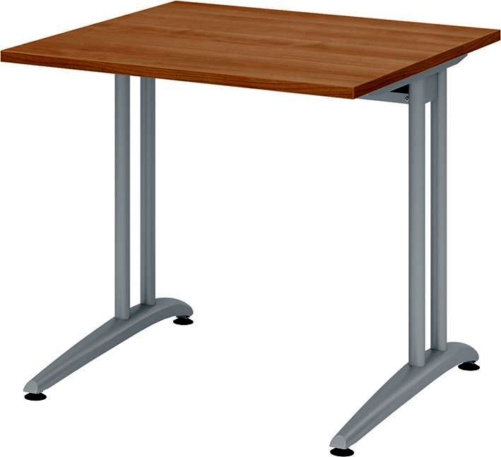 Schreibtisch Nussbaum 800x800 mm