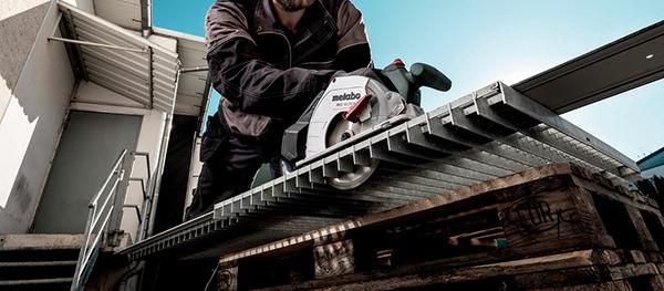 Akku-Metallkreissäge soloMKS 18 LTX 58 Metabo ohne Akku ohne Ladegerät metaBOX