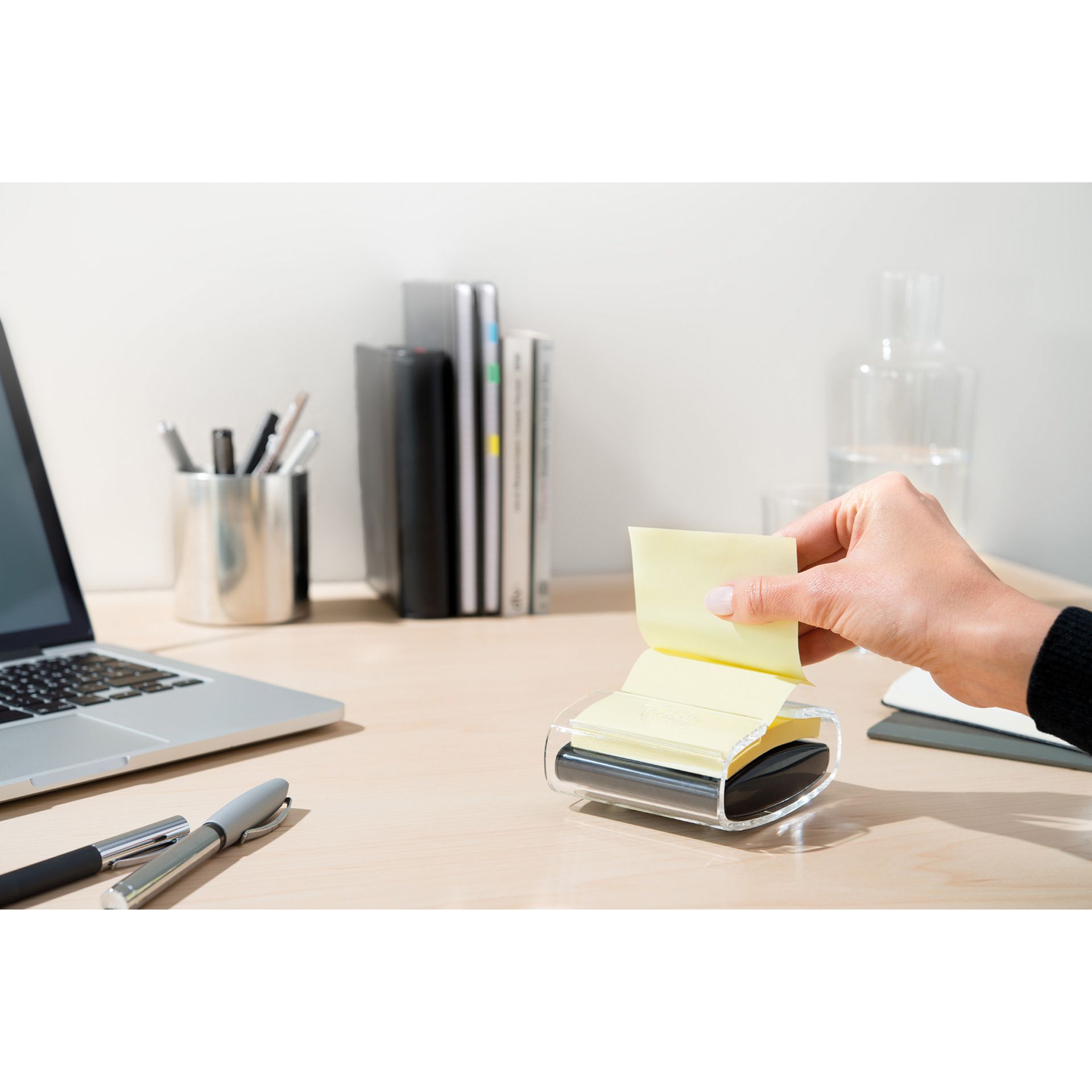 Haftnotizspender Super  Sticky sw +Z-Notes ge