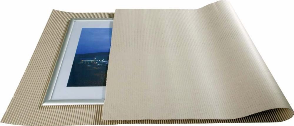 Rollenwellpa. 1-wellig, 1000mm breitx70lfm 80g/qm