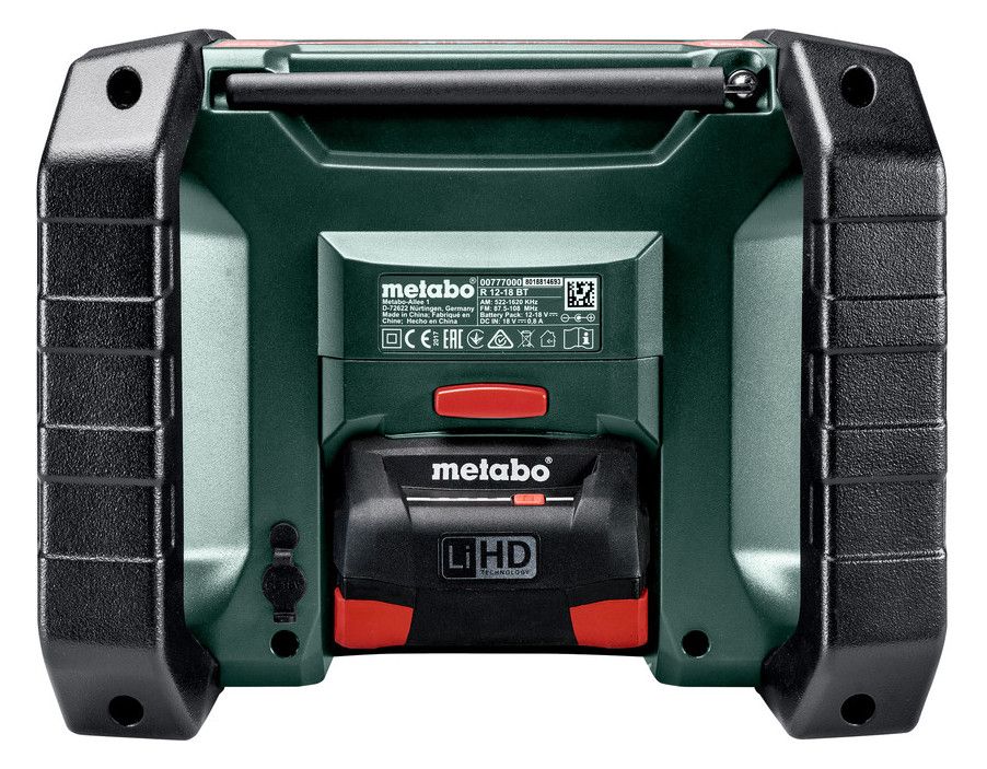 METABO Akku-Baustellenradio, SOLO