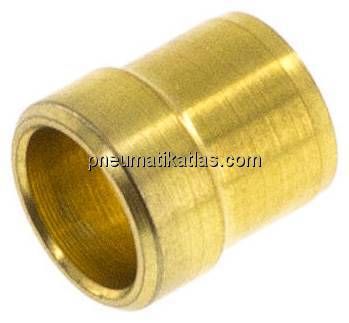 Schneidring 4 LL (M8x1), Messing blank