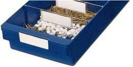 Etikett weiß für Kleinteilebox B152 mm VE 10 Stk. LA-KA-PE