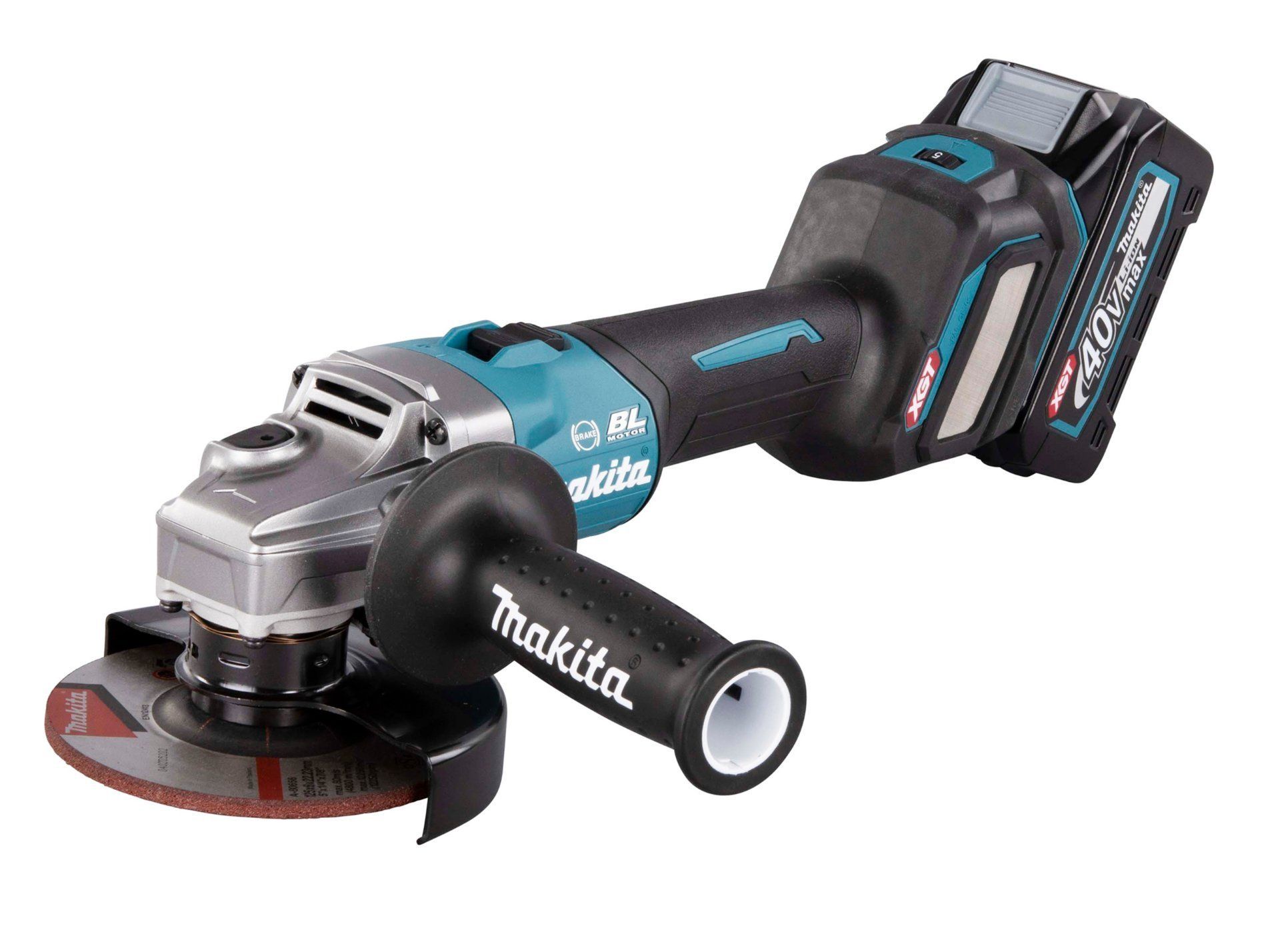 Makita Akku-Winkelschleifer GA023GM201 40V max.