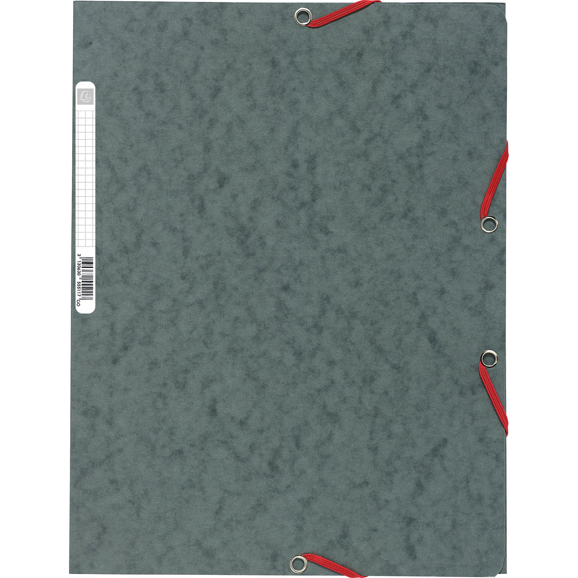Eckspanner Nature Future DIN A4 400g Karton grau