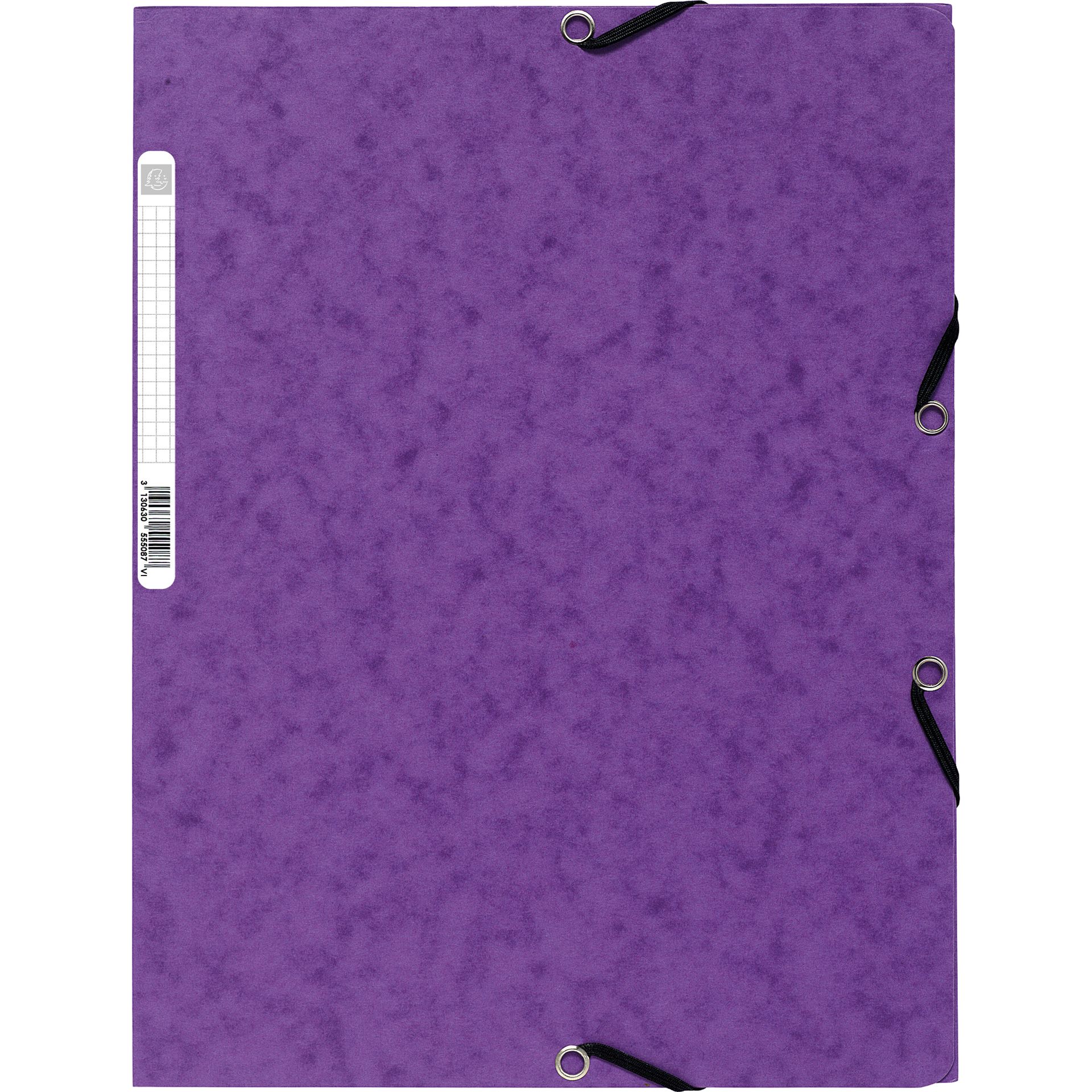 Eckspanner Nature Future DIN A4 400g Karton violett