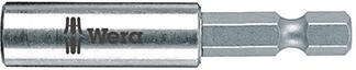 Bithalter 1/4" für 1/4" Bits Magnet + Sprengring 50mm wera