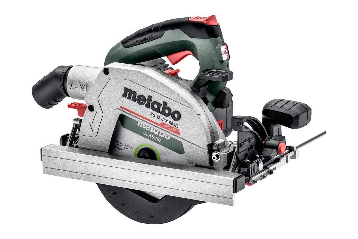 Akku-Handkreissäge solo KS 18 LTX 66 BL Metabo ohne Akku ohne Ladegerät metaBOX
