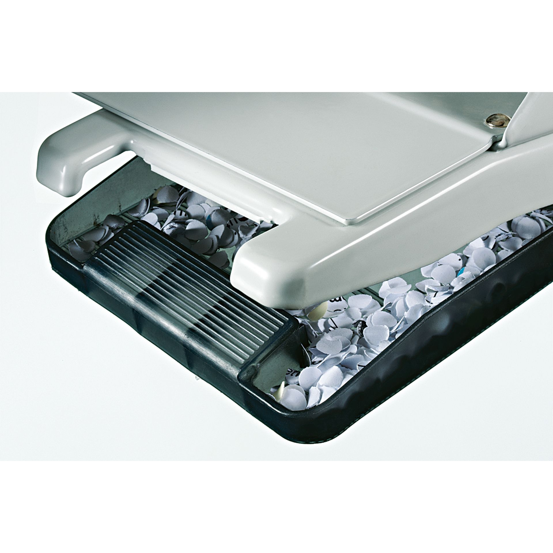 Doppellocher max. 16Blatt Metall grau