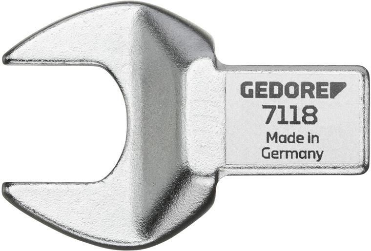 Einsteck-Maulschlüssel 19mm 9x12mm 4kt. Gedore
