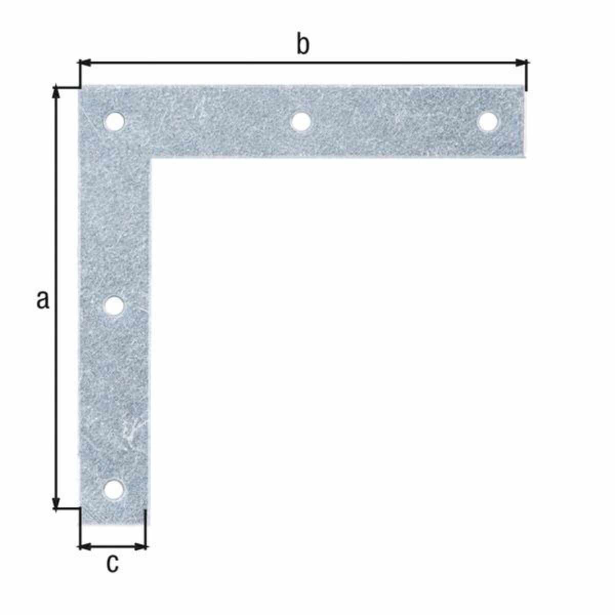 Möbelwinkel 100x100 mm/K2 GAH Alberts