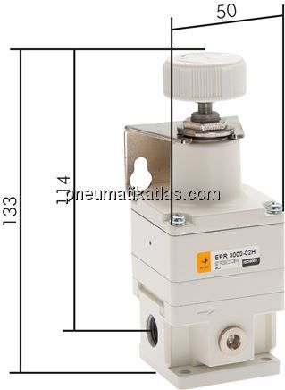 Eco-Line-Präzisionsdruckregler, G 1/4", 0,05 - 2 bar