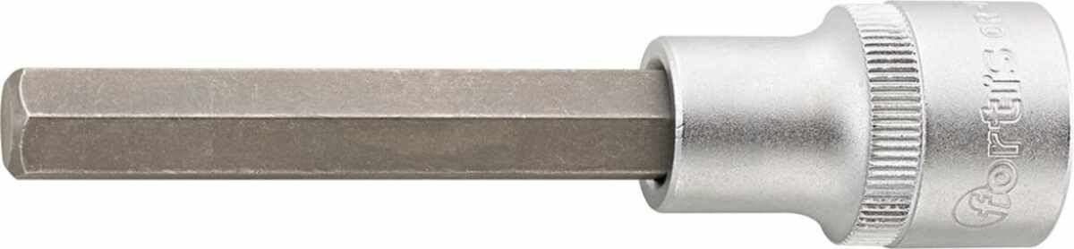 Steckschlüsseleinsatz 1/2"" Innensechskant 10x100 mm FORTIS