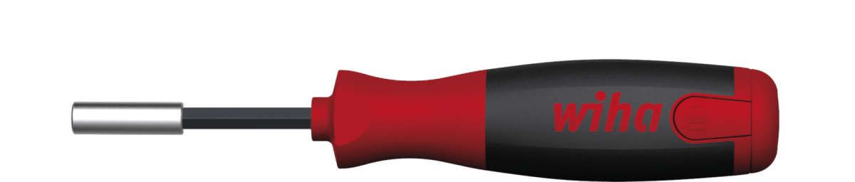 Wiha Schraubendreher mit Bit Magazin LiftUp 25 magnetisch gemischt mit 12 Bits, 1/4" (38601)