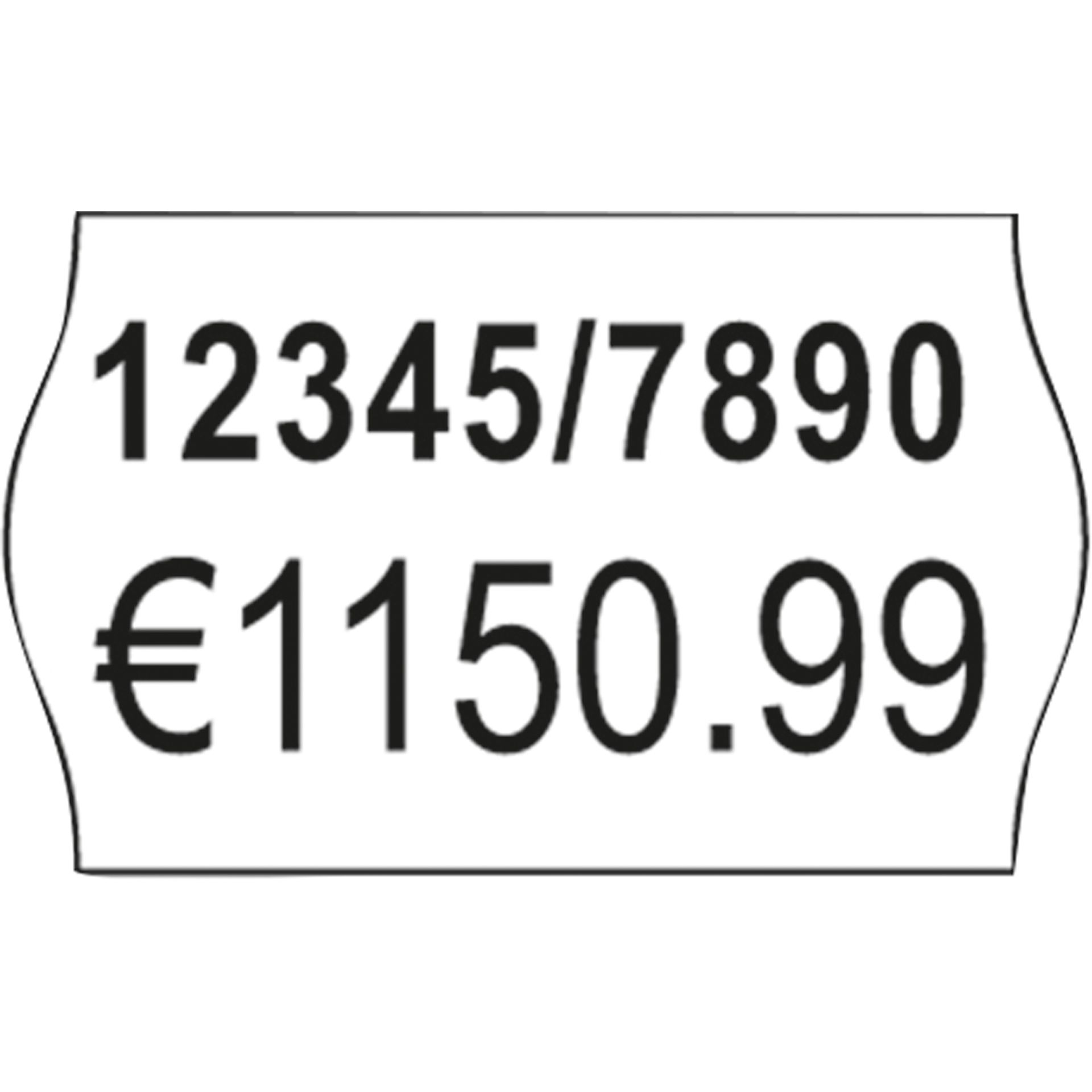 Endlosetikett 16x26mm 12.000 St./Pack.