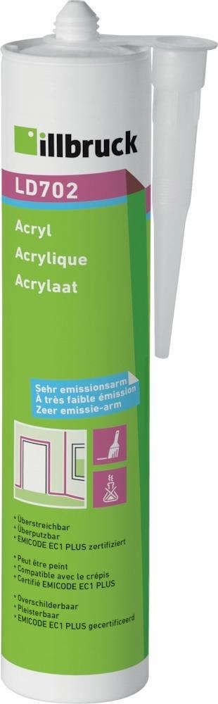 LD702 Acryl grau 310ml Illbruck