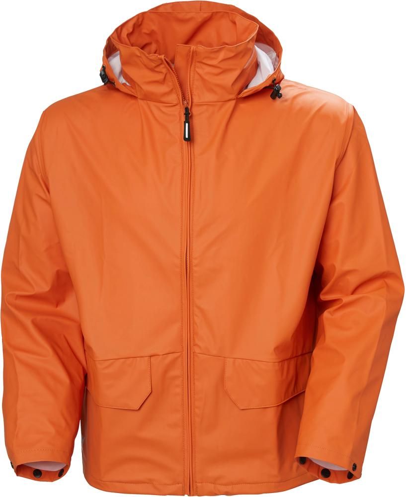 RegenjackeVoss,PU-Stretchorange, Gr.2XL