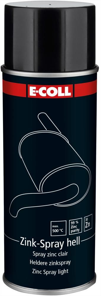 E-COLL Zink-Spray hell 400ml silbergrau
