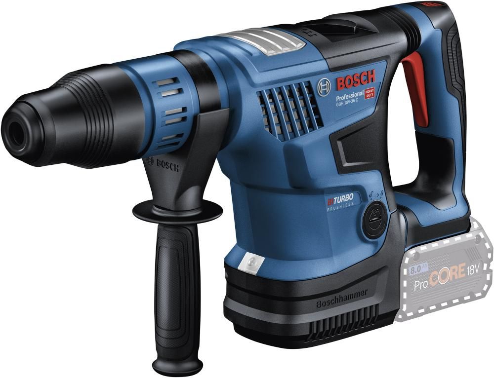 Akku-Kombihammer solo GBH 18V-36 C Bosch ohne Akku ohne Ladegerät Koffer