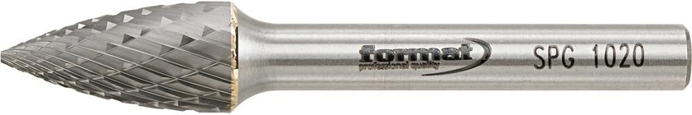 Frässtift HM Spitzbogenform 1020 C 6mm 10x20mm FORMAT