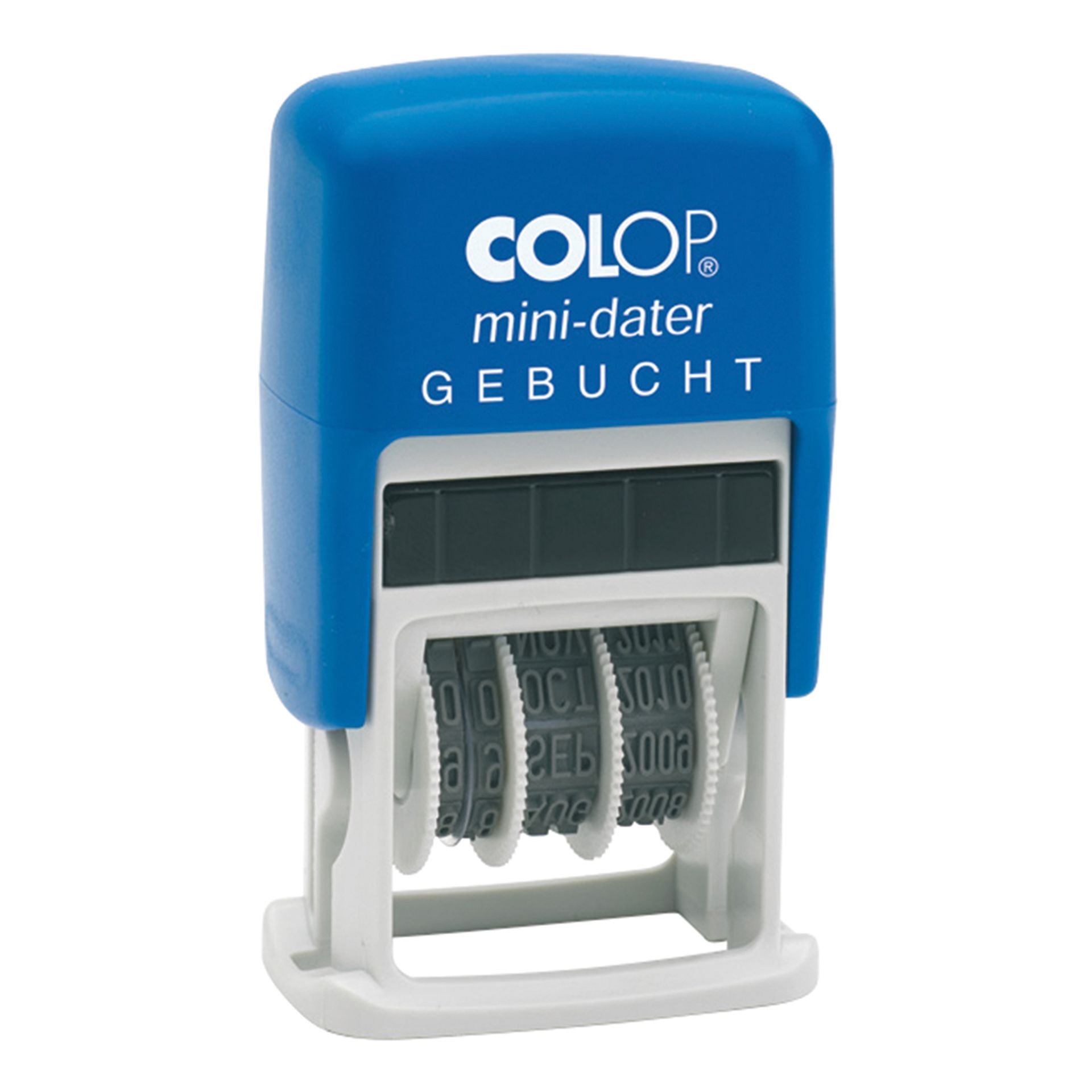 Datumstempel mini-dater GEBUCHT 160/L3