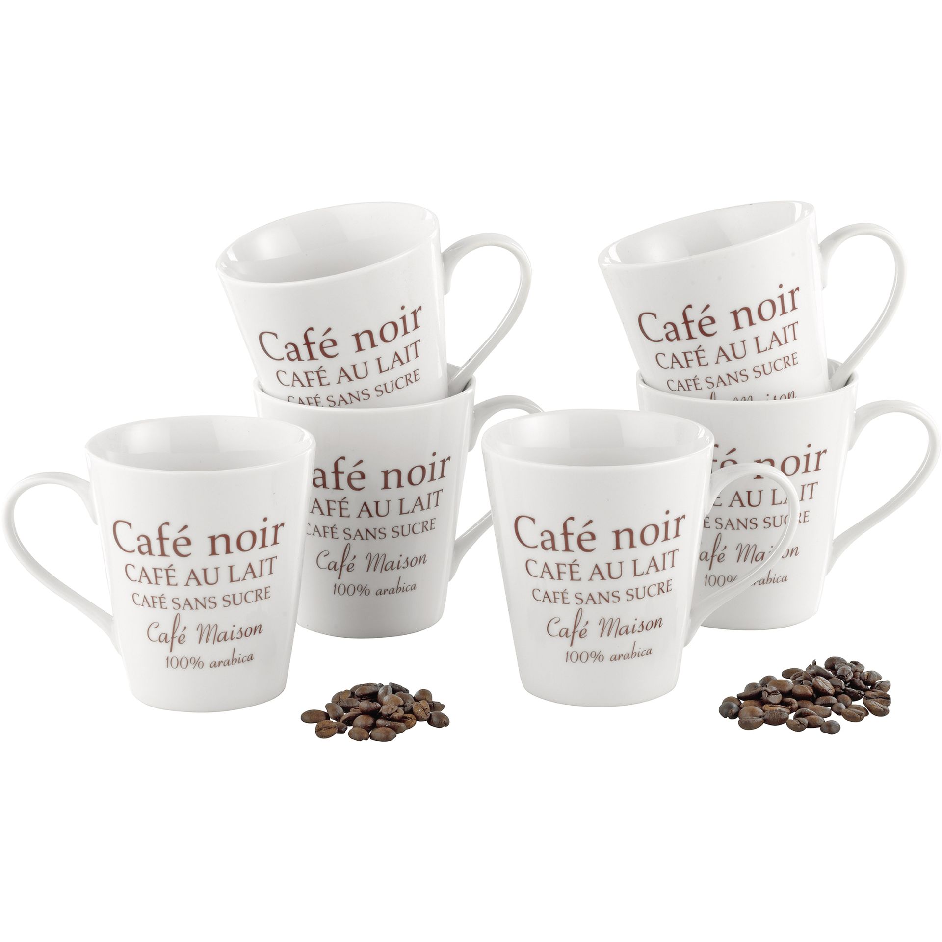 Kaffeebecher FAKT 0,25l 6 St./Pack.