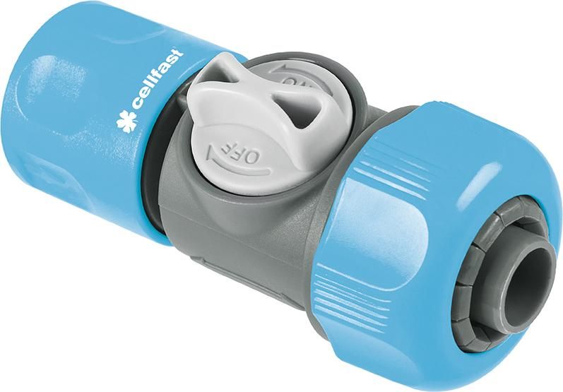 Schnellverbindungsstück 1/2" mit Ventil CELLPRO